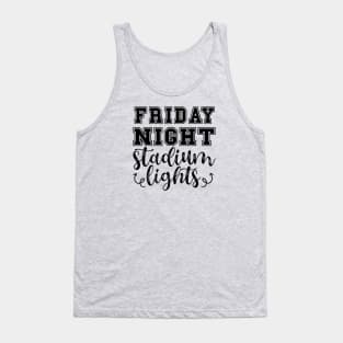 Friday Night Stadium Lights Football Tank Top